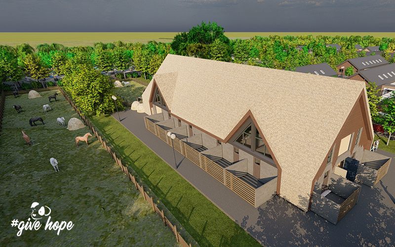 Adăpost pentru măgari și cai